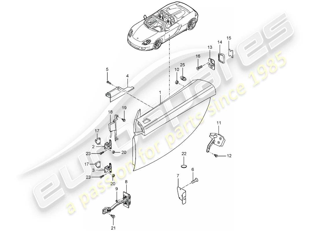 part diagram containing part number 999073305a2