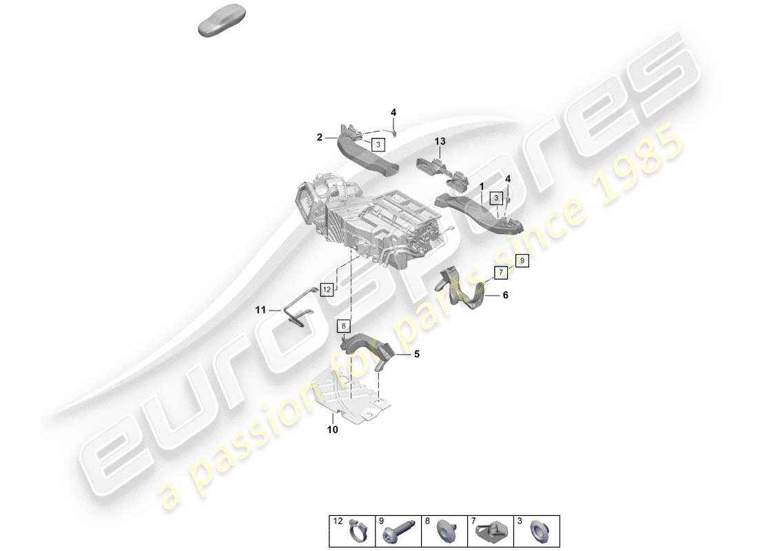 part diagram containing part number 99970346240