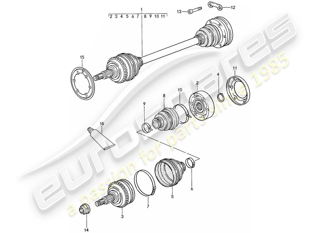 part diagram containing part number 95934929300