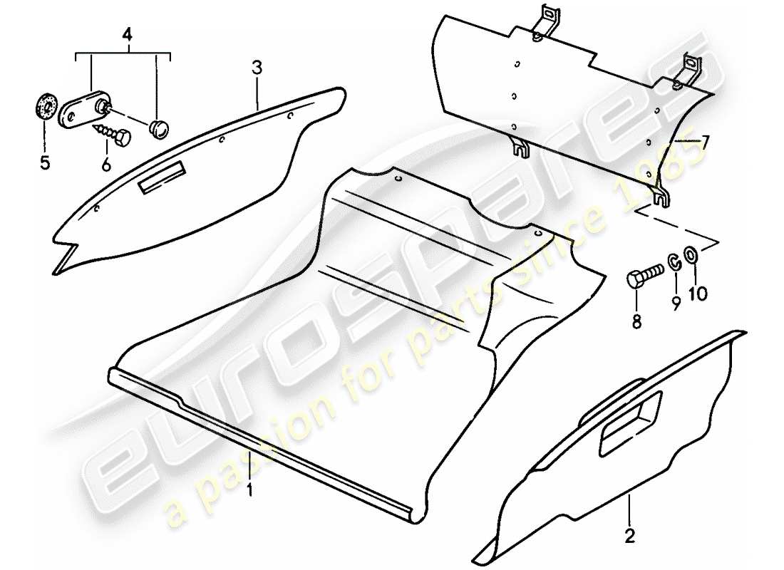 part diagram containing part number 91155106705