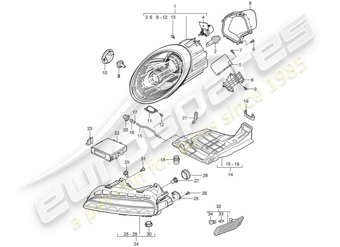 part diagram containing part number 99763117001