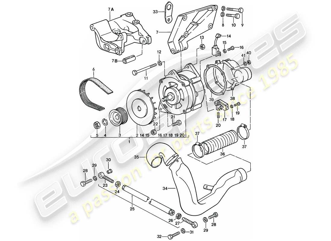 part diagram containing part number 94460315301