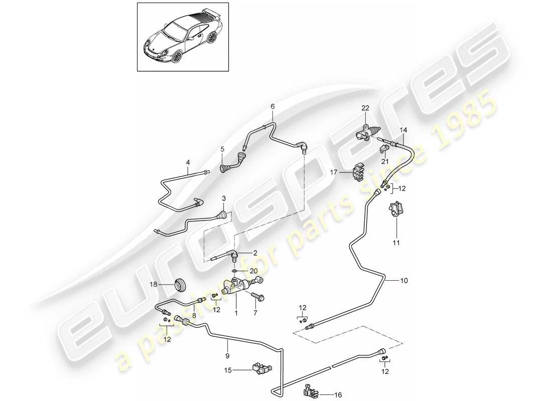 part diagram containing part number 99742311312