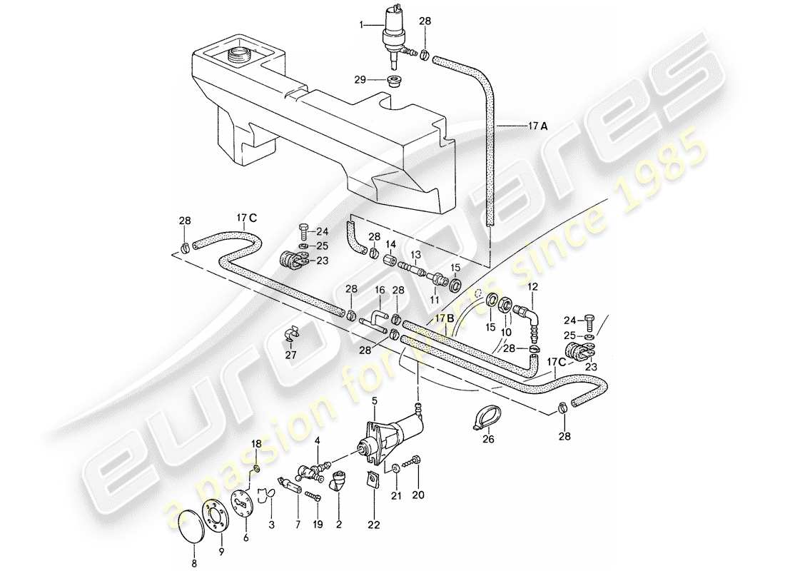 part diagram containing part number 95962825100