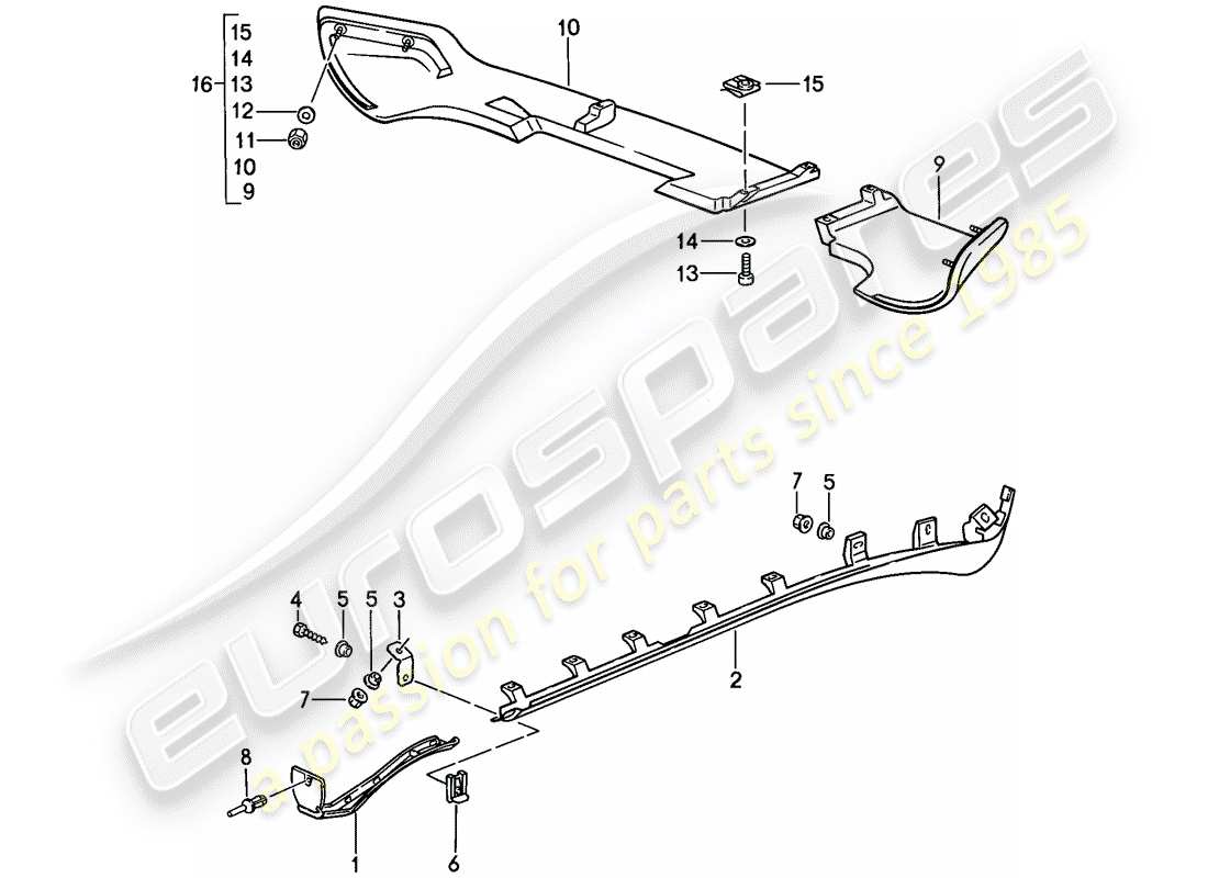 part diagram containing part number 99921805700