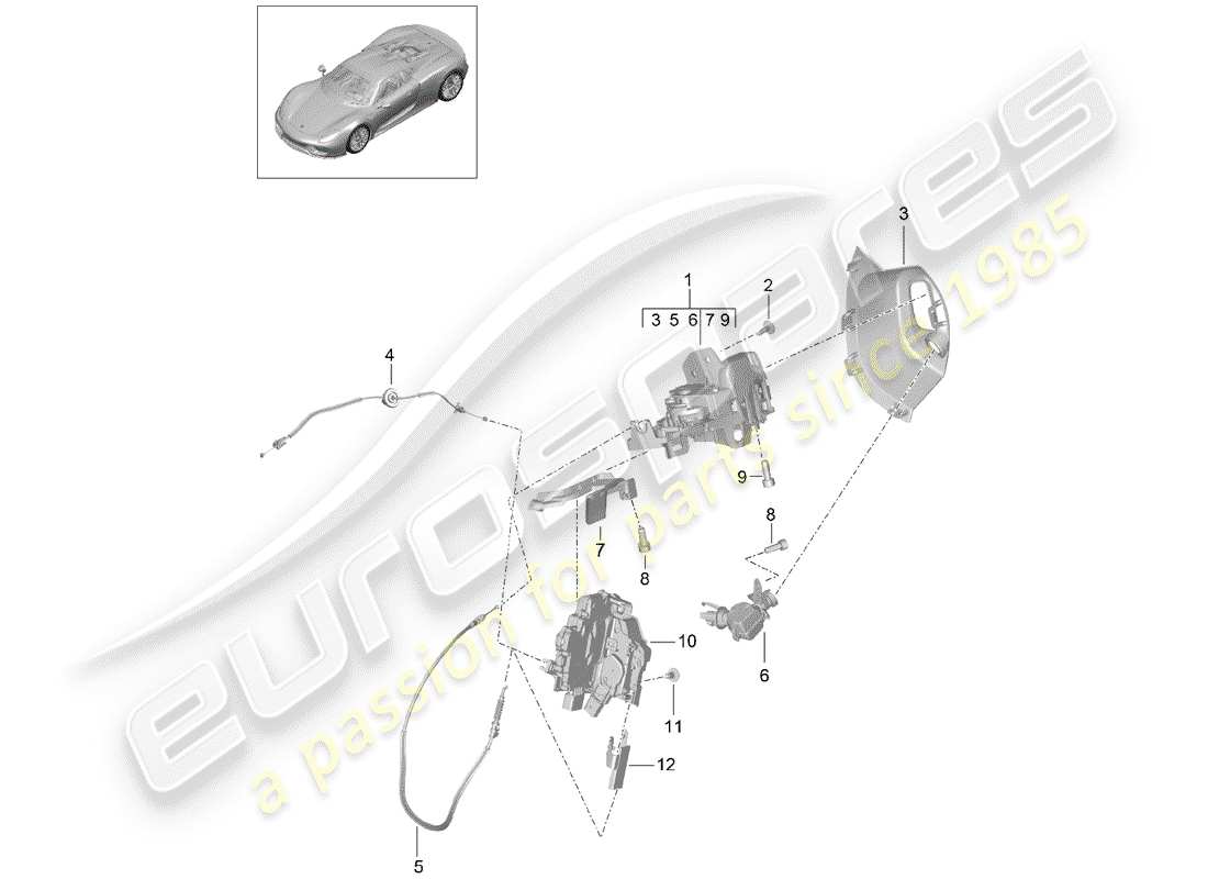 part diagram containing part number 91853816303