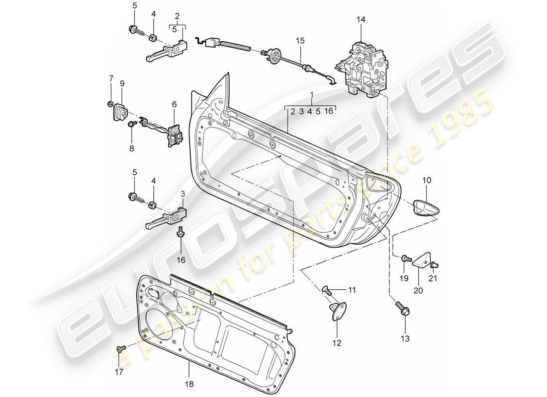 part diagram containing part number 99753101103