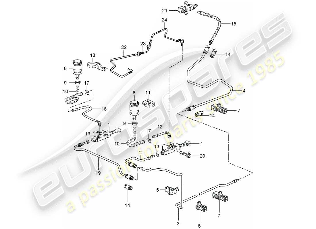 part diagram containing part number 99970733340