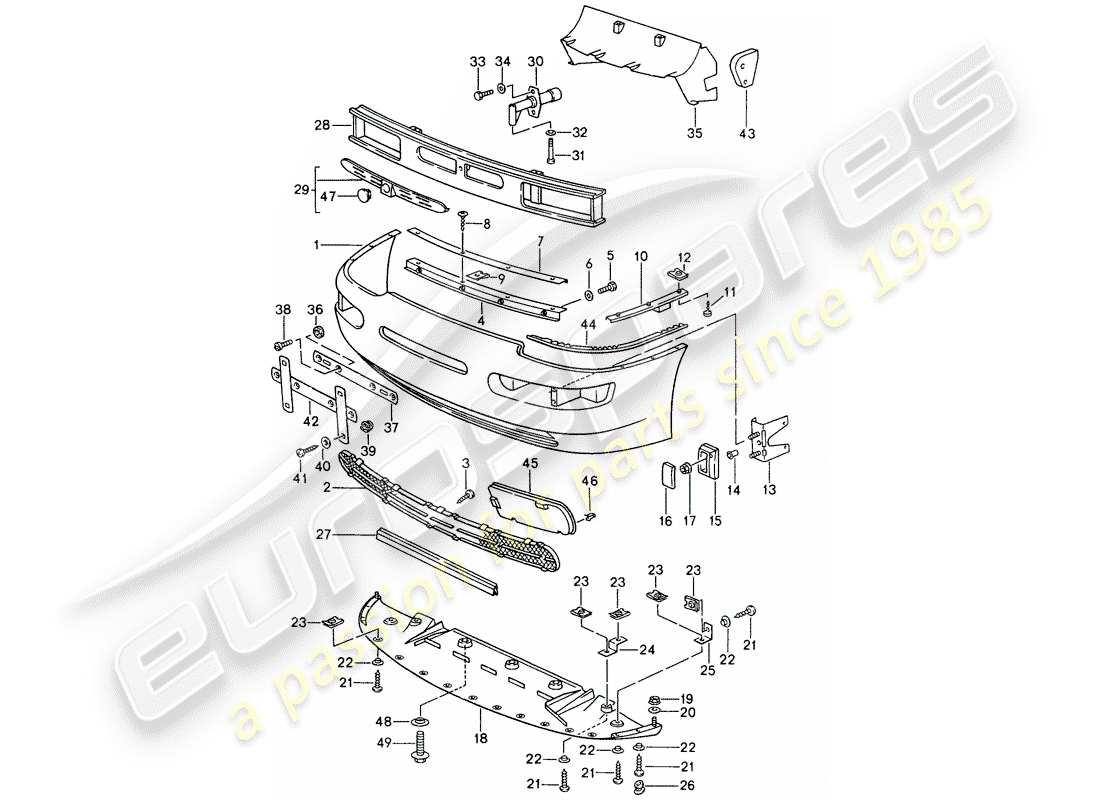 part diagram containing part number 94450501704