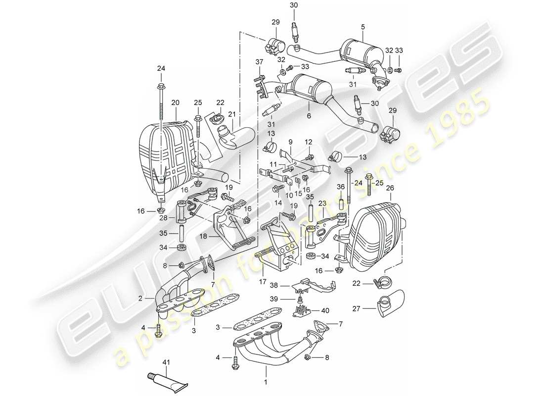 part diagram containing part number 99360612801