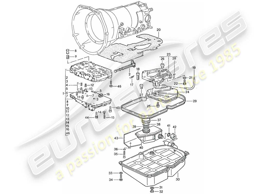 part diagram containing part number 96030707500