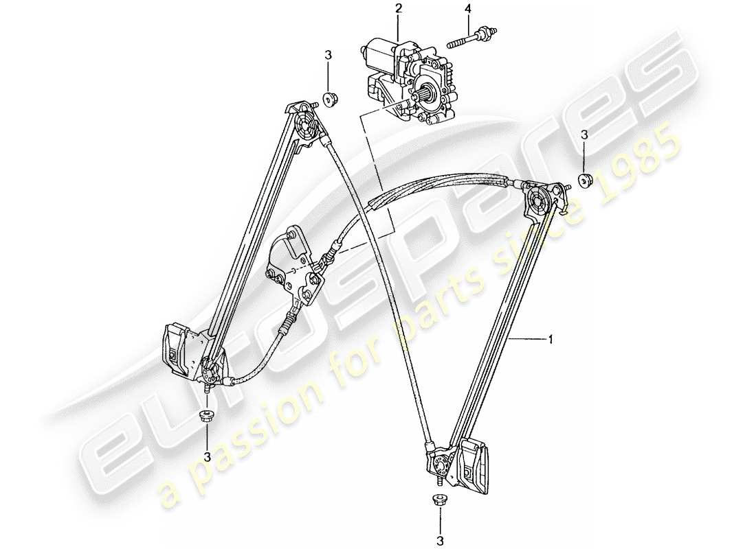 a part diagram from the porsche 996 gt3 (2003) parts catalogue