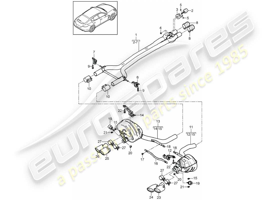 part diagram containing part number 97011115500