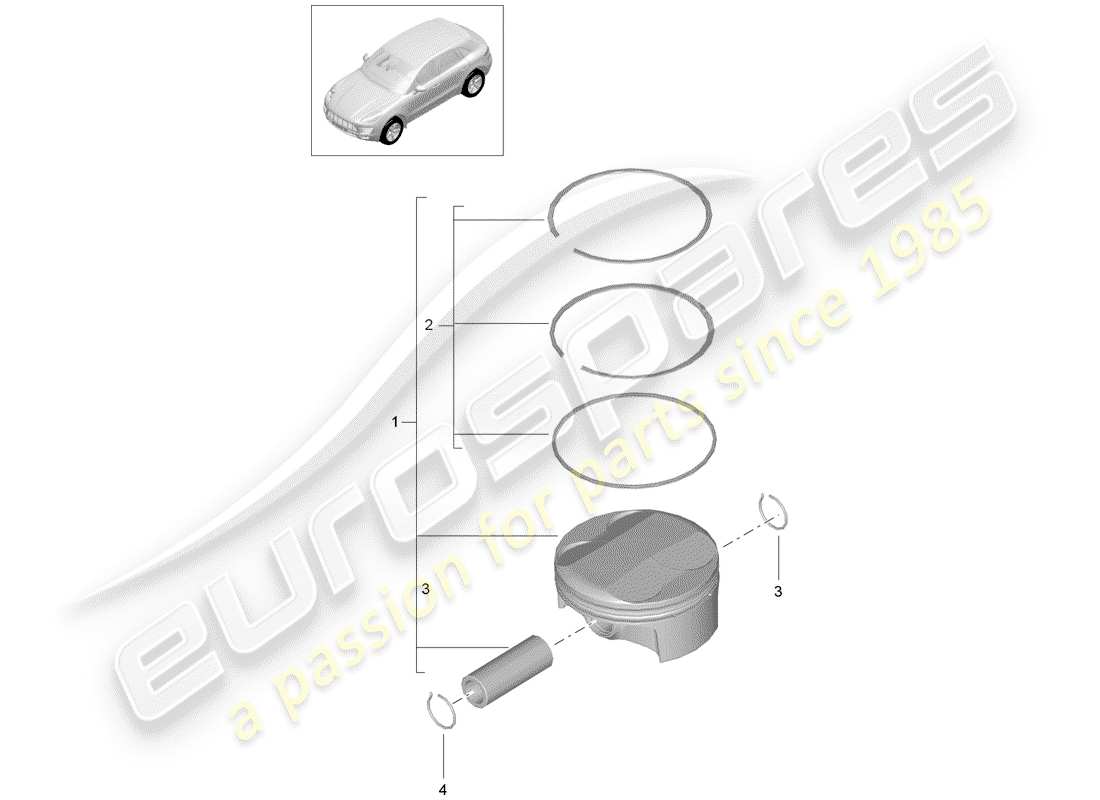 part diagram containing part number pac107065b