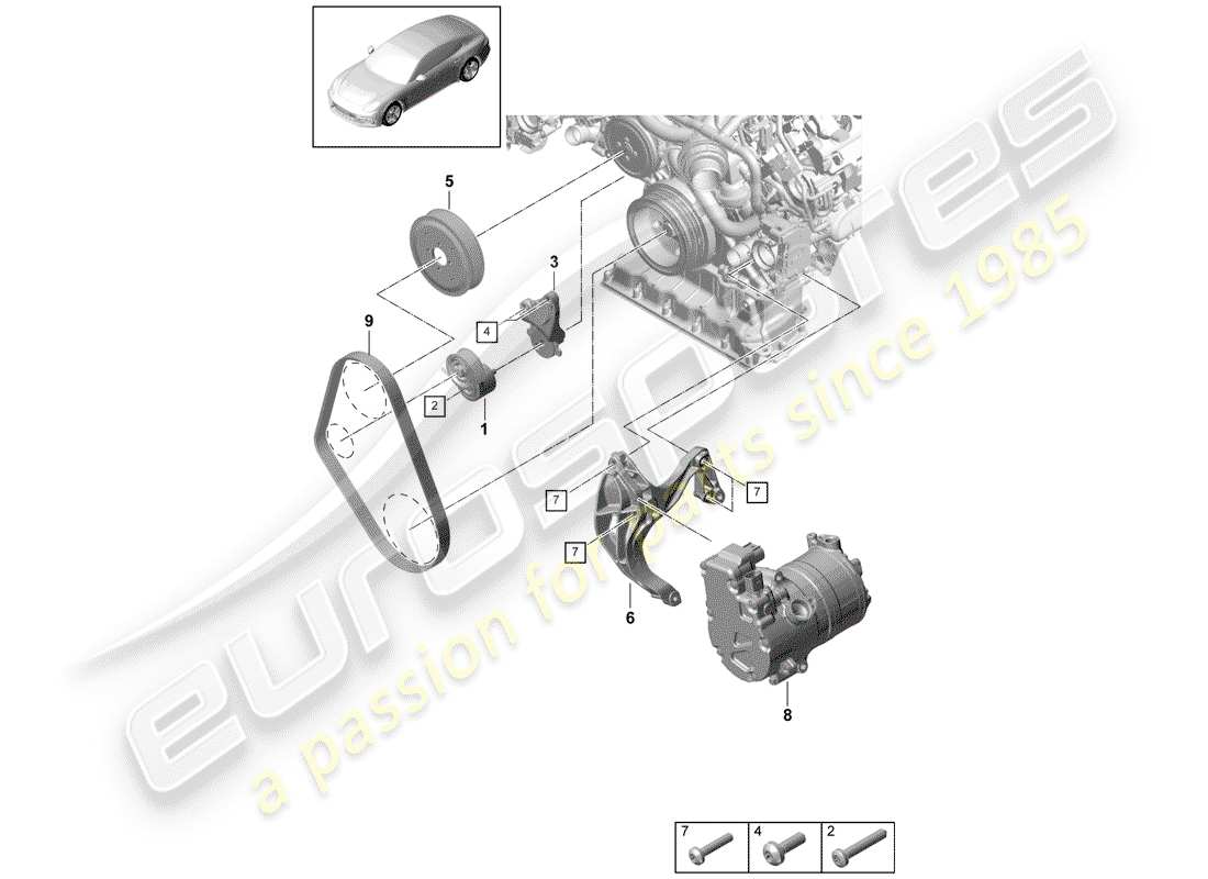 part diagram containing part number 9a790313740