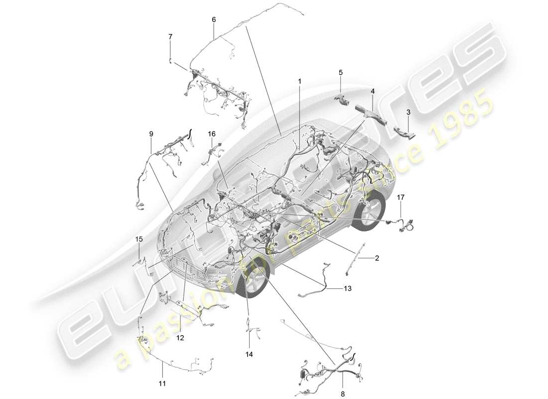 part diagram containing part number 95b972252a