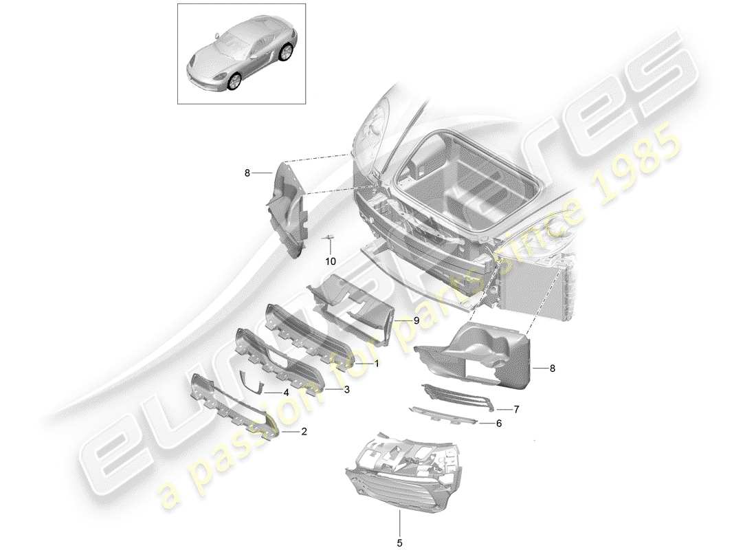 part diagram containing part number 982121291a