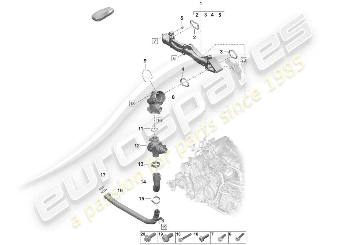 part diagram containing part number 0pb121327a