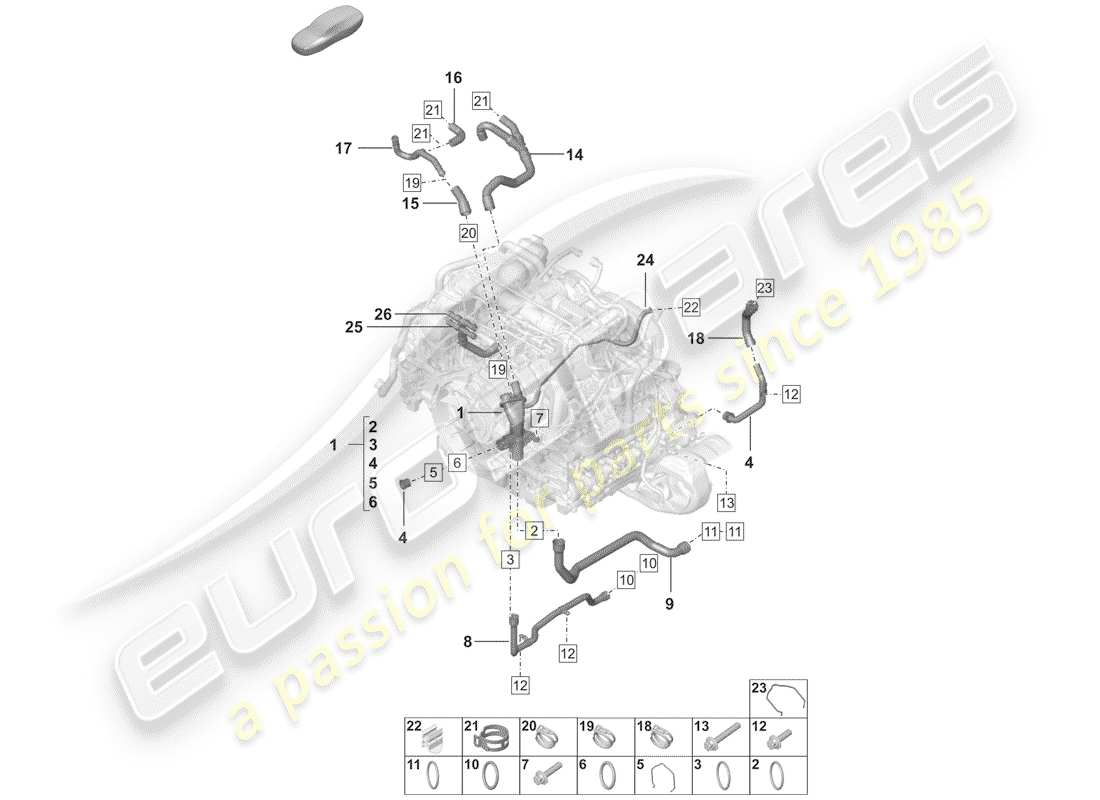 part diagram containing part number 0pb121053