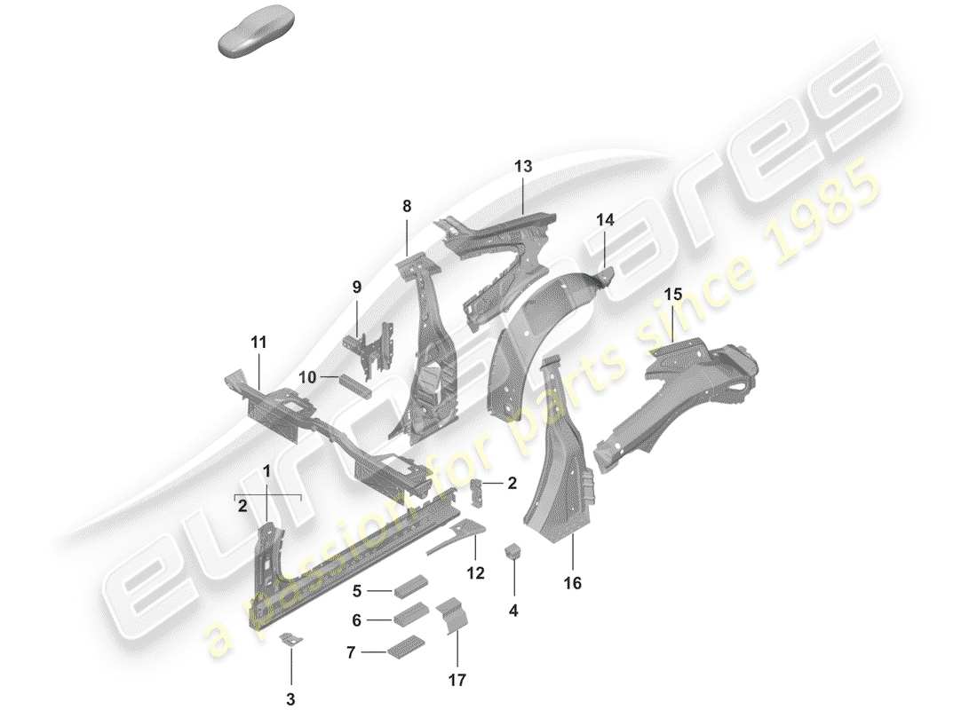 part diagram containing part number 992813543 y