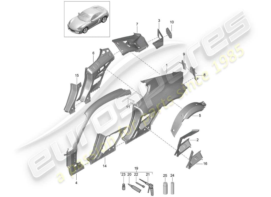 part diagram containing part number 98150165200