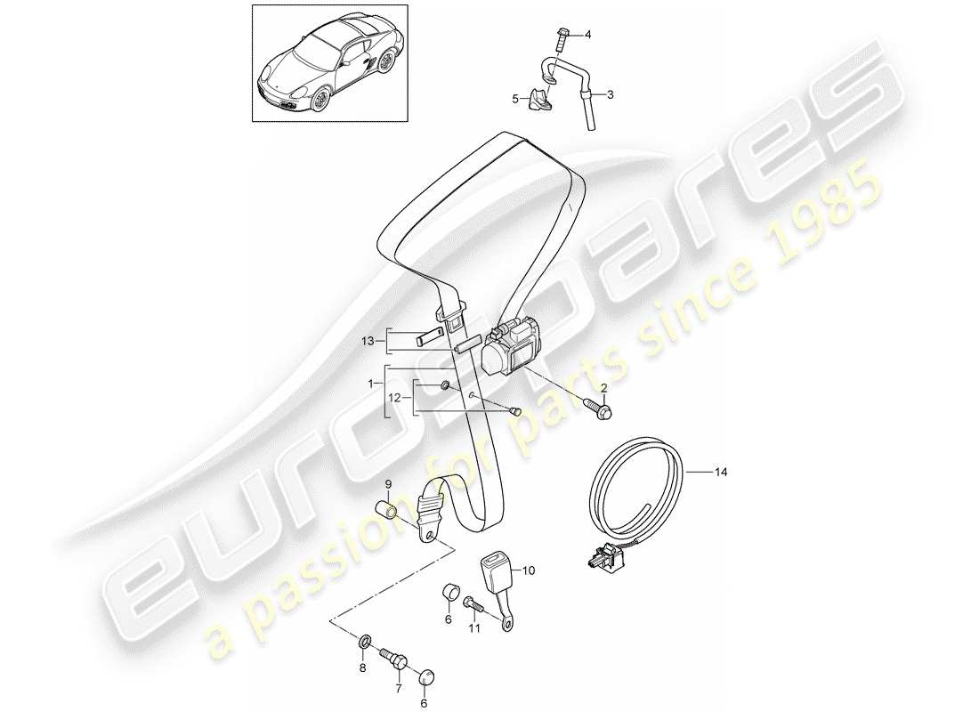 part diagram containing part number 98780381600