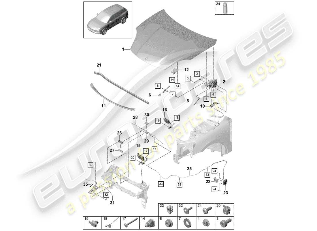 part diagram containing part number 95882372300