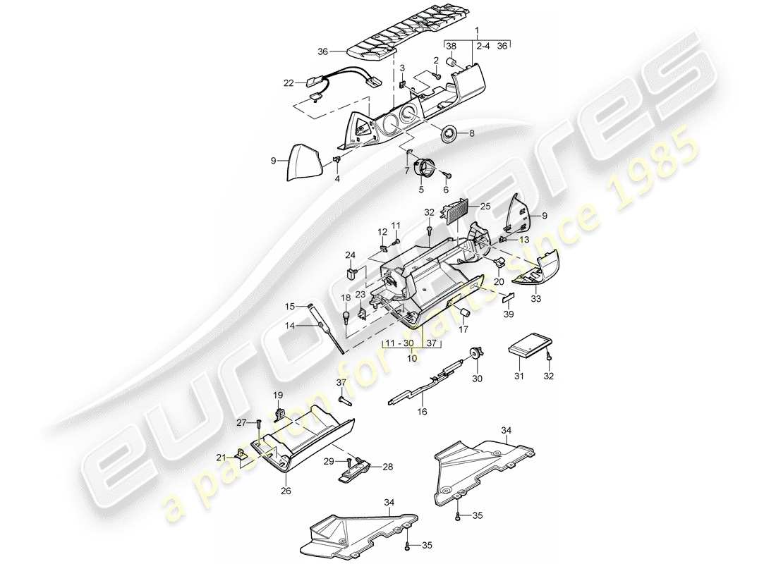 part diagram containing part number 99755225202