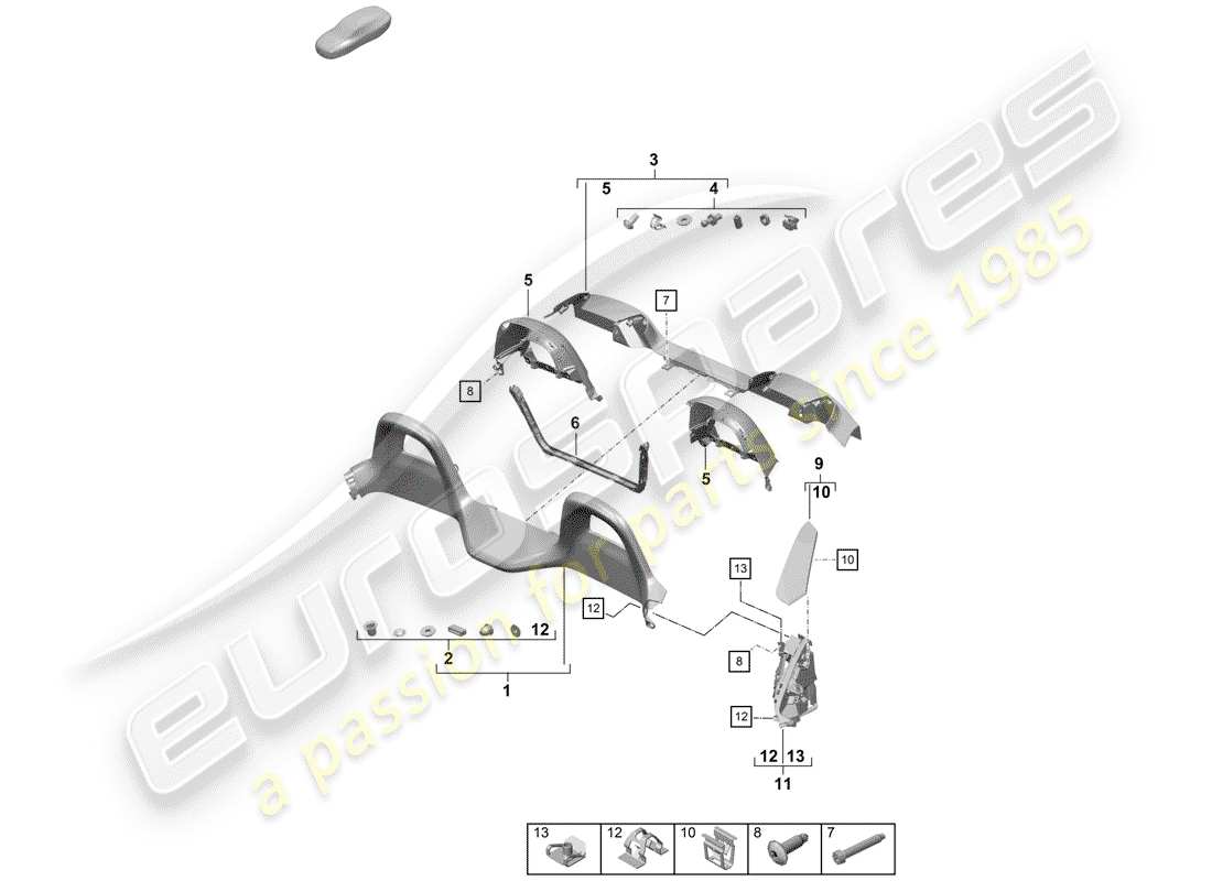 part diagram containing part number 90097601101