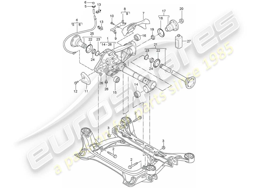 part diagram containing part number 95534918900