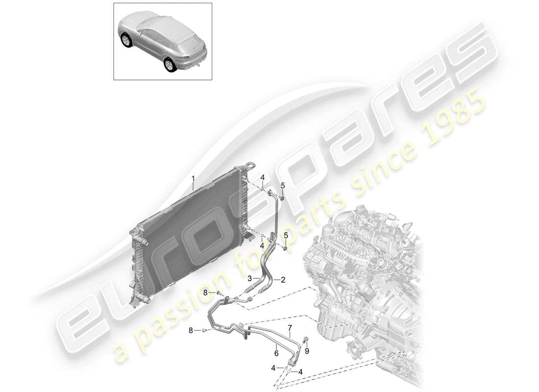 part diagram containing part number 8k0317818cl