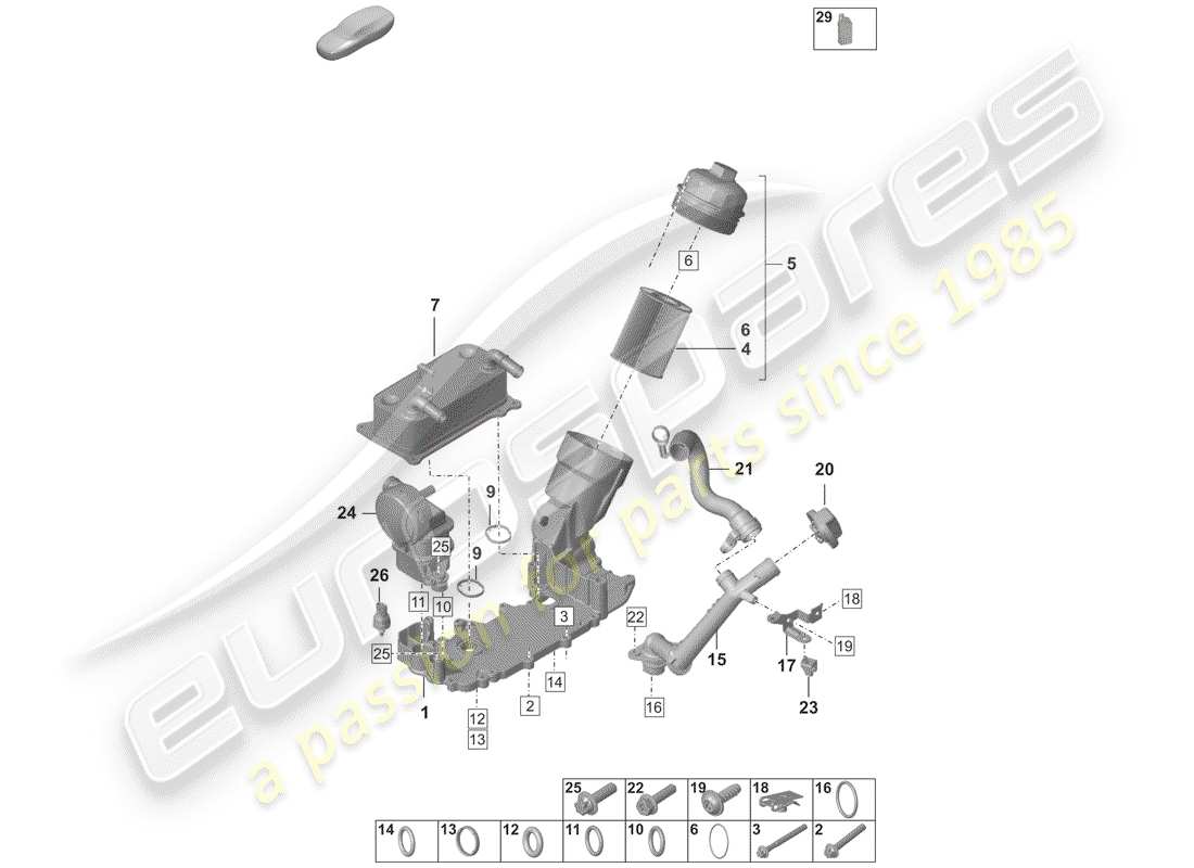 part diagram containing part number paf00835800