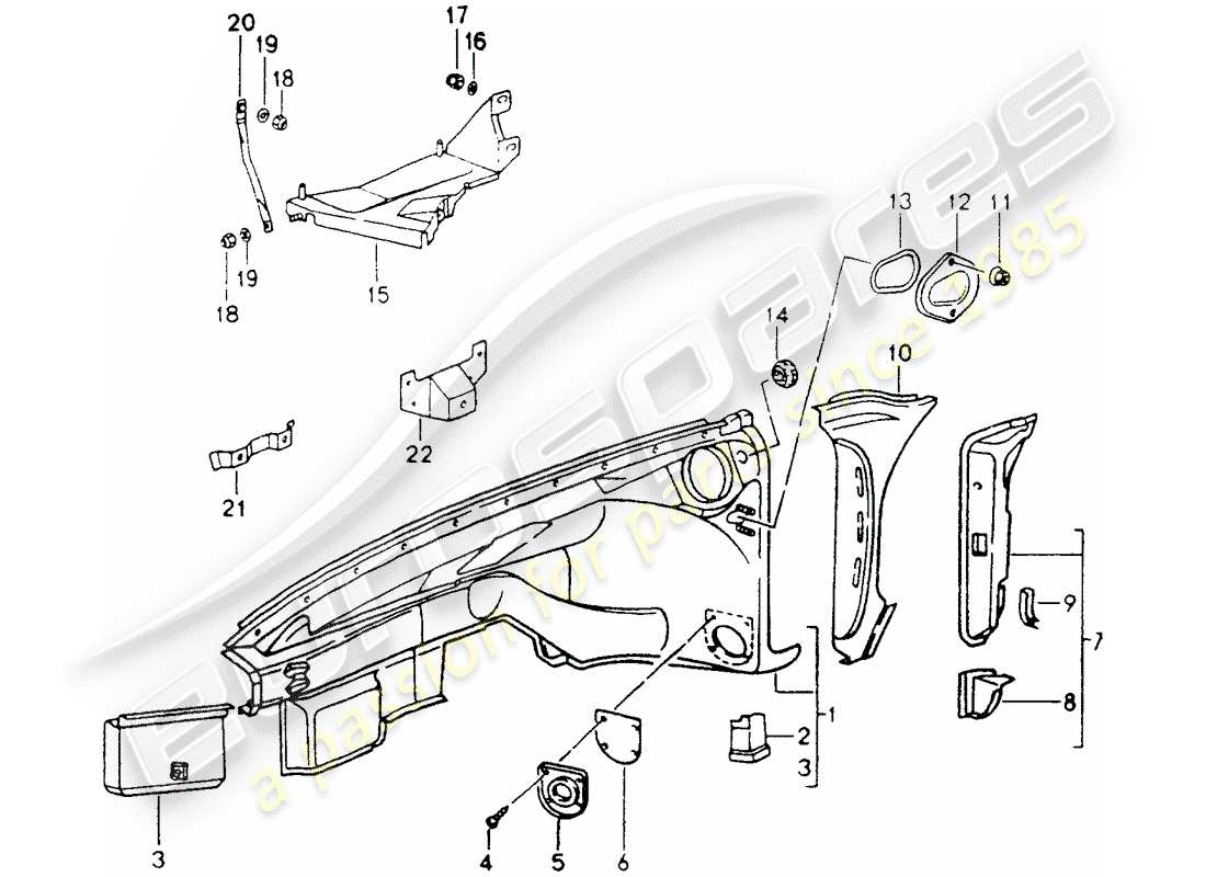 part diagram containing part number 96450103500