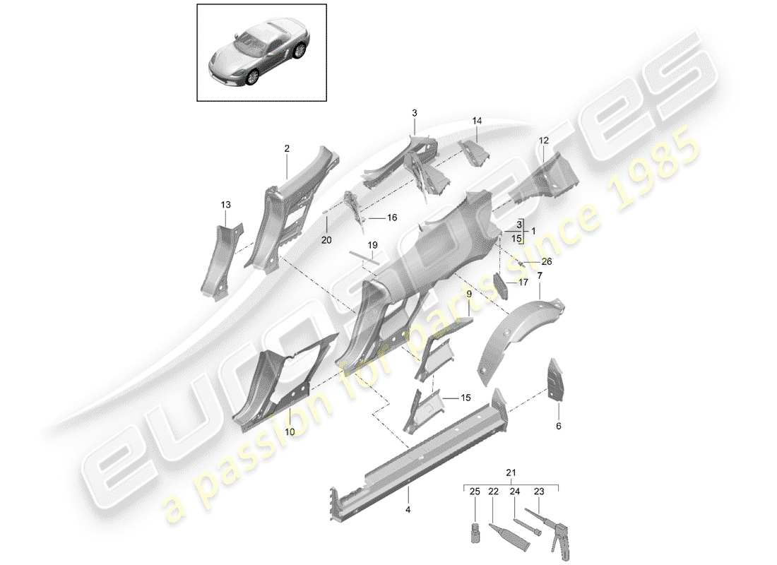 part diagram containing part number 982809086 y