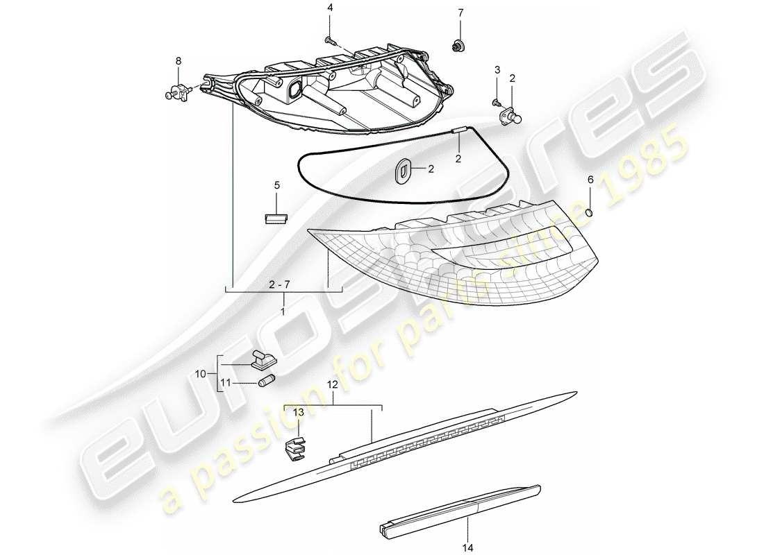 part diagram containing part number 99763149700