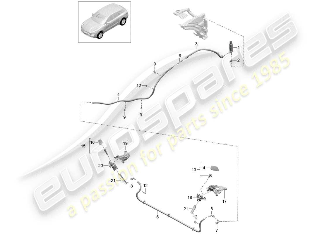 part diagram containing part number 95b955283a