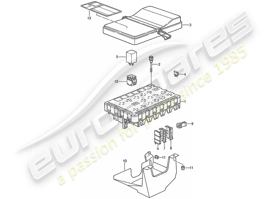 part diagram containing part number 94161022201