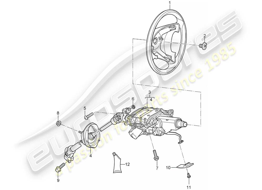 part diagram containing part number 95534703703