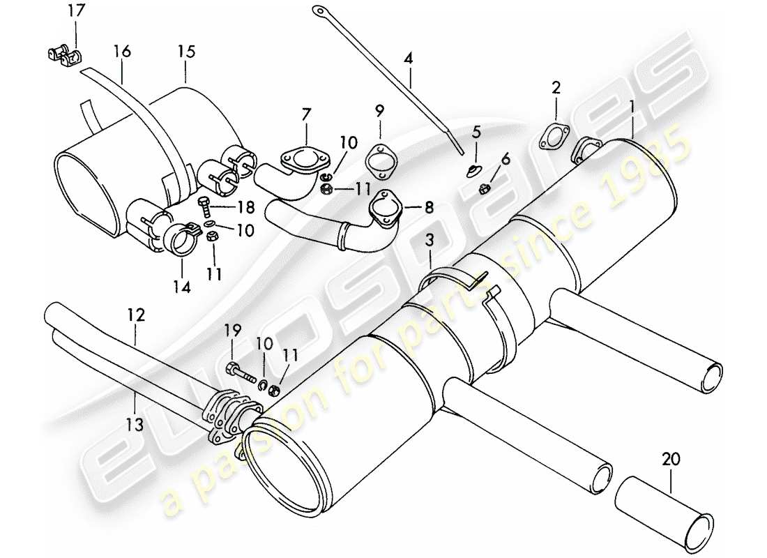 part diagram containing part number 58711105100