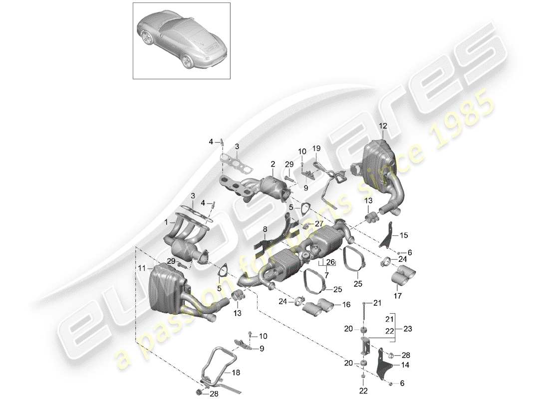 part diagram containing part number 99711152000