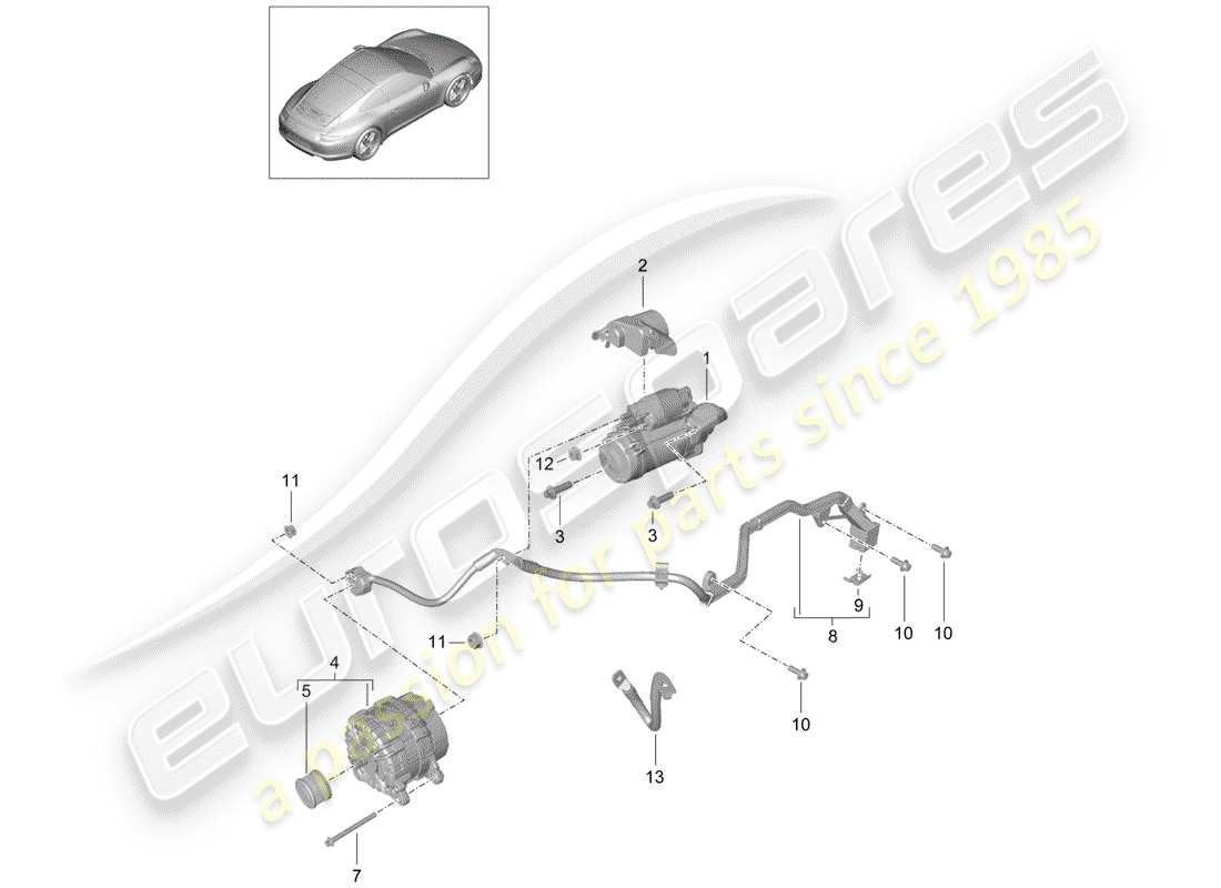 part diagram containing part number 9a160708102