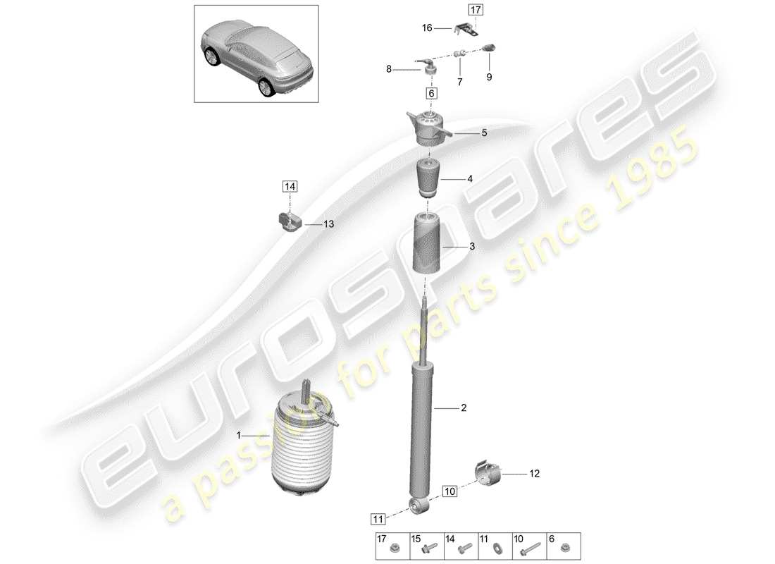 part diagram containing part number 95b971878