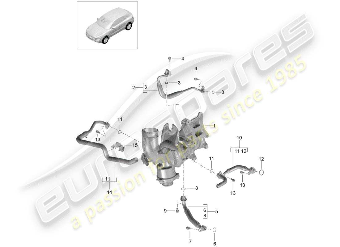 part diagram containing part number 95812149200