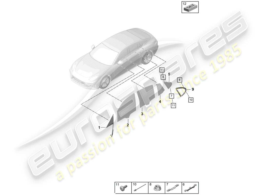 part diagram containing part number 971845020