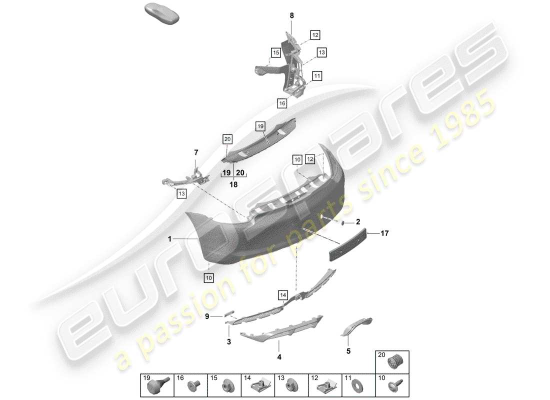 part diagram containing part number 99970327240