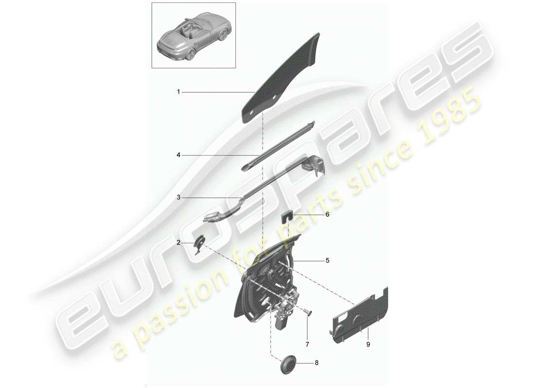 part diagram containing part number 99154353100