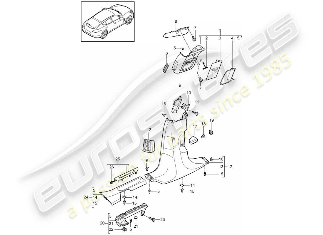 part diagram containing part number 99755585700