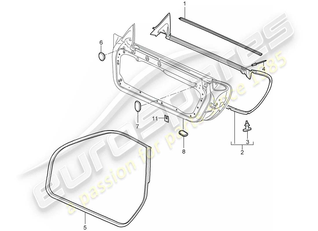 part diagram containing part number 99753708503