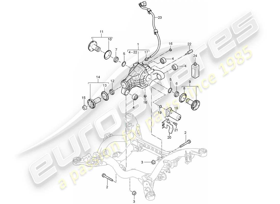 part diagram containing part number 95533203700