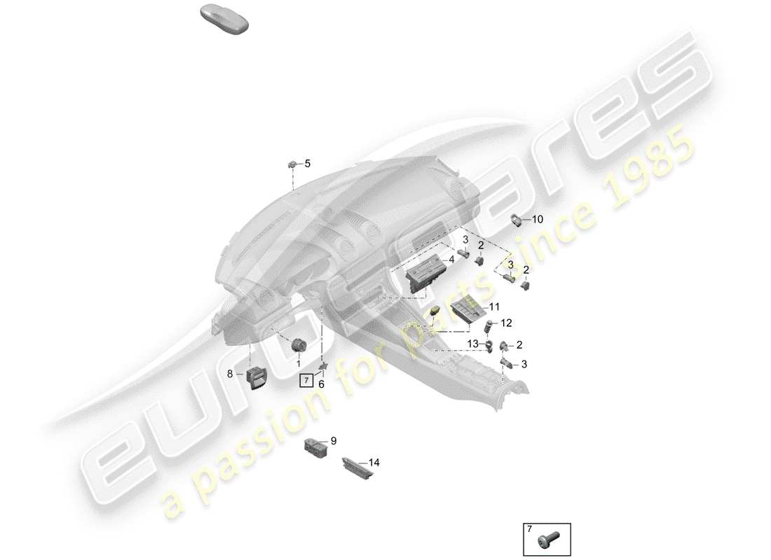 part diagram containing part number 99991920307